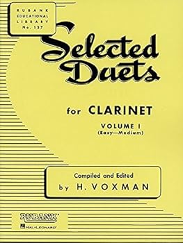 Paperback Selected Duets for Saxophone, Volume I: (Easy-Medium): 1 (Rubank Educational Library) (1989) Book