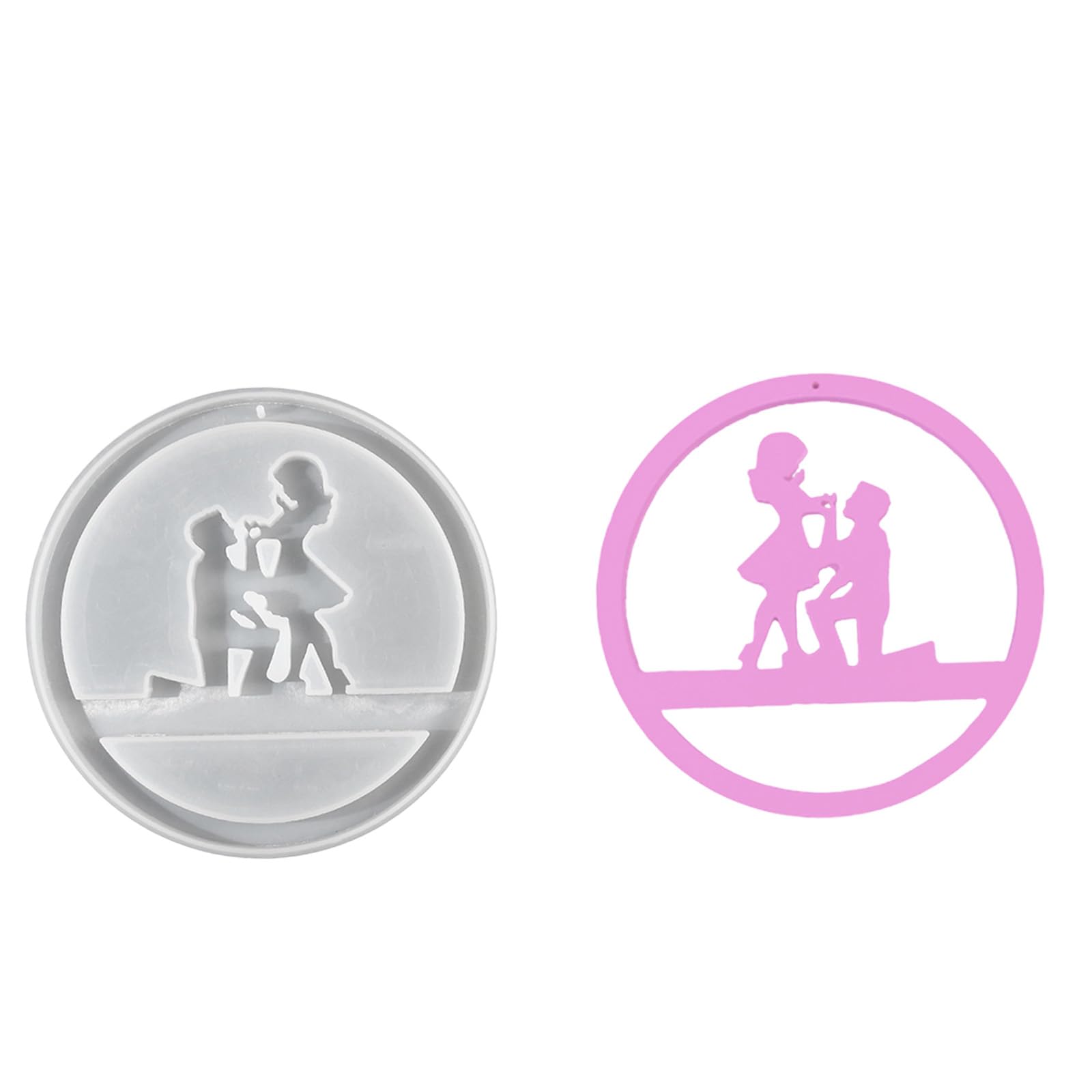 Jazuaiao 3D Silicone Handicrafts for Room Decors Ornament Making Silicone Baking Hand Castings Molds Projects Art Molds