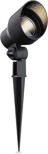 Malibu - Proyector LED de bajo voltaje, iluminación de paisaje, para exteriores, para paredes, árboles, banderas, luz decorativa, 6 W, 12 V CA para