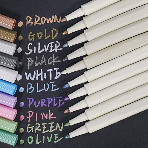 NACAIKJ 16pcs Fotoalbum, Fotoalbum zum Selbstgestalten80 Schwarze Seiten Scrapbook DIY Fotobuch zum Einkleben Spiralbuch… – Bild 4