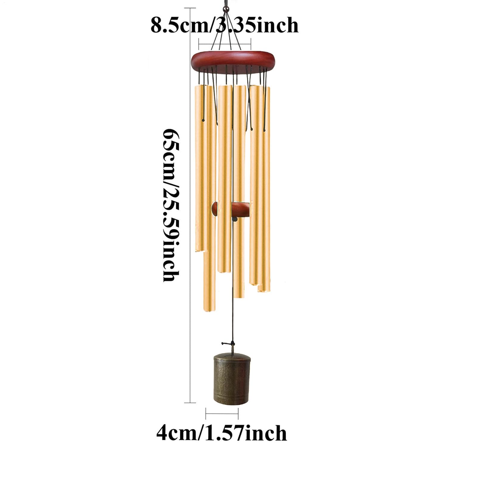 ウインドチャイム　26本 Amazon.co.jp: 金属製風鈴 26インチ - Zen Atmosphere Windchime