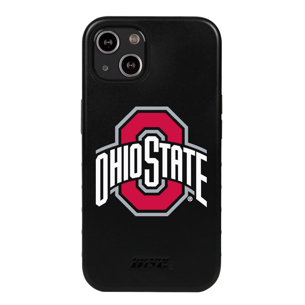 Guard Dog Case Compatible with iPhone 14 - Military Grade - Rugged Two Piece Protection - Collegiate Licensed - Ohio State Buckeyes - Logo