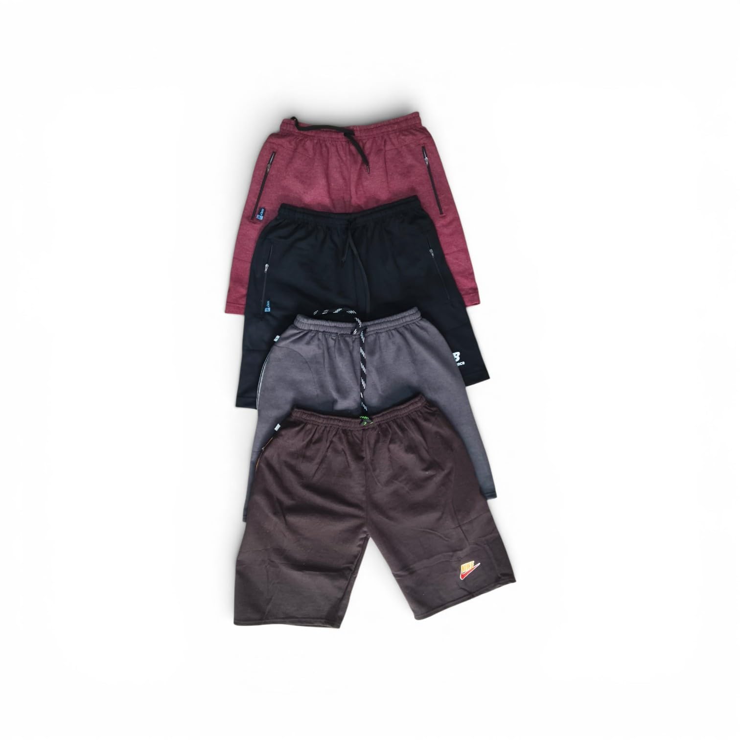 Men's Casual Cotton Shorts - Pack of 4 | Casual & Sportswear for Gym, Travel & Daily Use-image-9