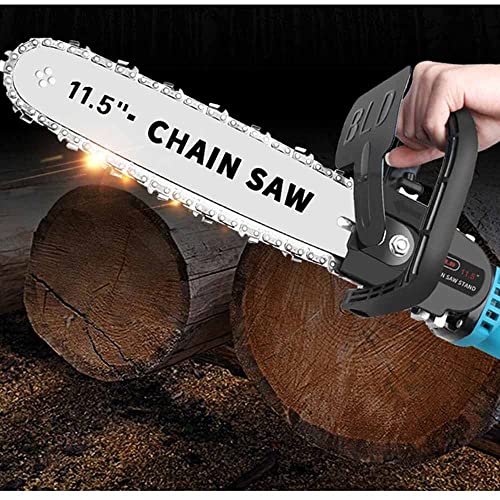 Image of MLD Electric Chain Saw Adapter Converter Bracket DIY Set For 11.5'' Electric Angle Grinder Woodworking Tool (Size : 11.5 Inch, Type : Angle Grinder Attachment)