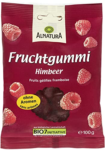 Alnatura Bio Fruchtgummi Himbeer, 100g