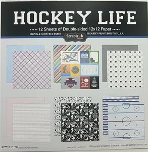 Scrapbook Customs Hockey Life Scrapbook-Kit