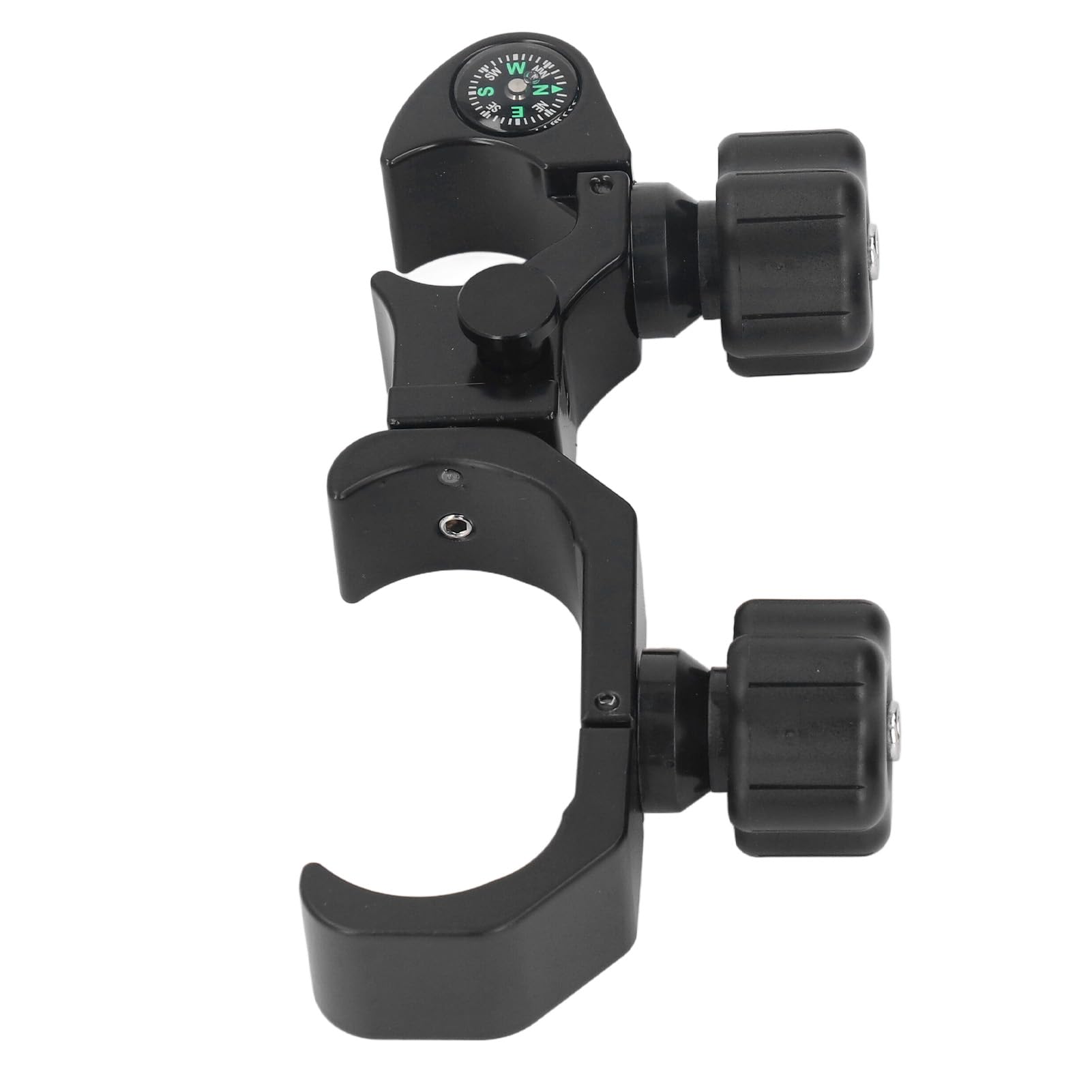 SUNGOOYUE Soporte de Registro de Datos Portátil de Aleación de Aluminio con Brújula de Poste GPS RTK, Adecuado para Entusiastas del Senderismo
