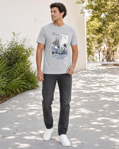 Image of Nobero Men's Regular Graphic Printed T-Shirt for Men | Soft Cotton | Classic Fit | Printed Casual Tshirt for Men