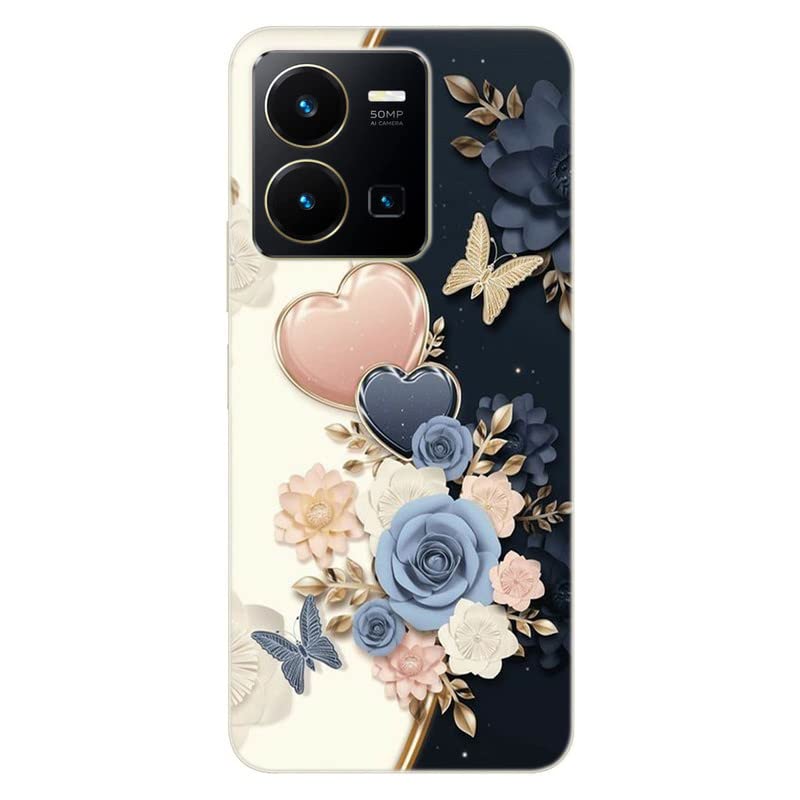 CASEKO Hard Plastic [for Girls Boys] Back Cover for Vivo Y35 Art Pattern-Multi-Coloured Printed Back Cover for Vivo Y35 (B0C2ZNVWQP) Amazon Price History, Amazon Price Tracker
