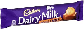 Cadbury Dairy Milk Wholenut - 48 x 45g 2400g