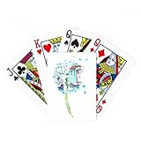 Características: hecho de papel y plástico seguros y de alta calidad. Fácil de mezclar y torcer. Portátil para viajes y camping para divertirse. Un gran regalo para tus amigos que son profesores, magos o cualquier otro artista de escenario para una demostración clara en el aula y actuaciones. Cada baraja incluye 52 cartas y 2 Jokers.
