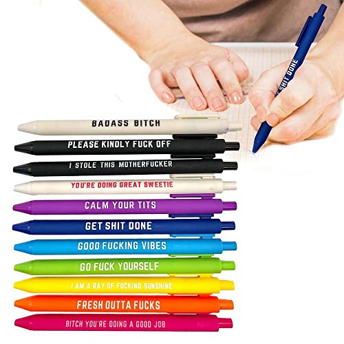 MYHJL Set di penne divertenti fai da te per