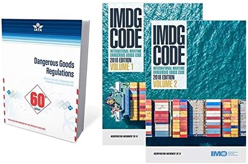 2019 60th Ed. IATA Dangerous Goods Regulations + 2018 39th Ed. IMDG Code (Combo)