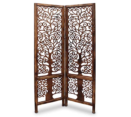 29% OFF on Artesia Handcrafted Brown Wooden Room Partition/Wooden Room Divider/Wooden Screen/Wooden Room Seperator 29% OFF on Artesia Handcrafted Brown Wooden Room Partition/Wooden Room Divider/Wooden Screen/Wooden Room Seperator