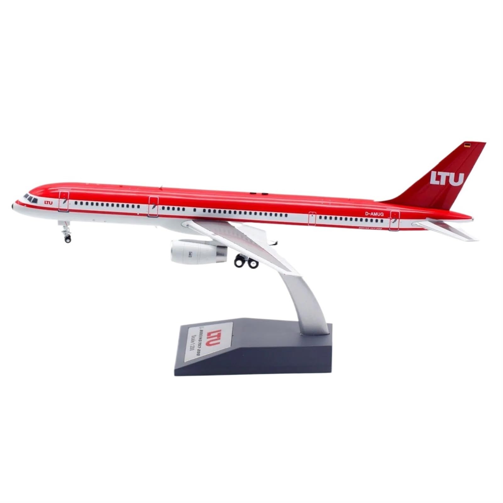 Model samolotu metalowy Model samolotu 1:200 dla LTU Airlines B757-200 odlewany model samolotu samolot odrzutowy zestaw modeli do składania linii lotniczych skala Model samolotu