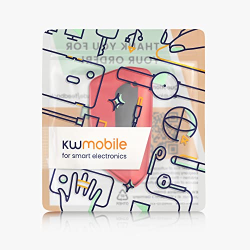 Kwmobile TPU Autosleutelhoes voor VW Golf 8 - Hoogglans Rood - Afbeelding 8