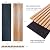 2 Pack Wood Slat Acoustic Wall Panels 47.2" x 11.8" Sound Absorbing Panels for Interior Decor and Room Acoustic Treatment Panel for Ceiling and Wall (Walnut)