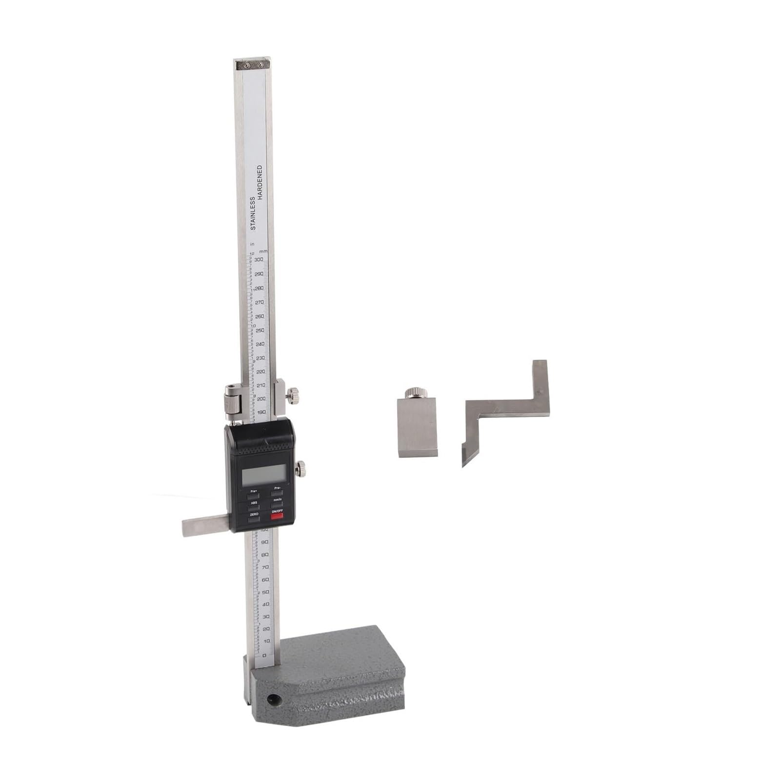 Medidor de altura digital, medidor de altura electrónico de acero inoxidable, medidor de altura for carpintería for medición de procesamiento mecánico.(0-300mm)