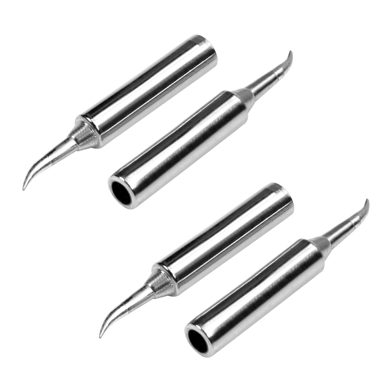 OSFT Soldering Iron Tips Replacement Pure Copper Solder Tip Welding Equipment for Soldering Silver 900M-T-IS Curved Tip Pack of 1 (B0C3D82YYQ) Amazon Price History, Amazon Price Tracker