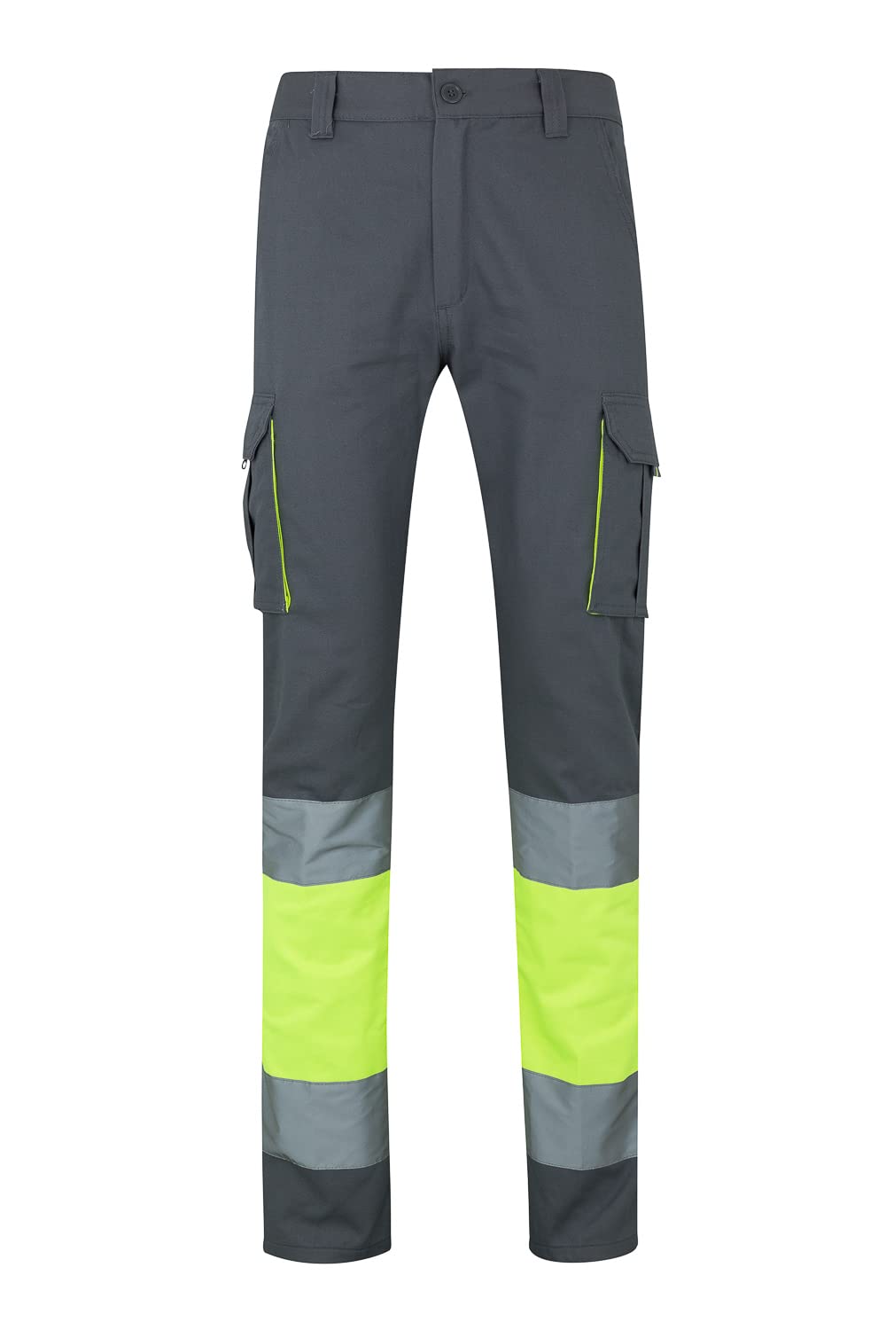 Velilla 303007; pantalón de Alta Visibilidad 100% algodón, Bicolor y Multibolsillos — view 8