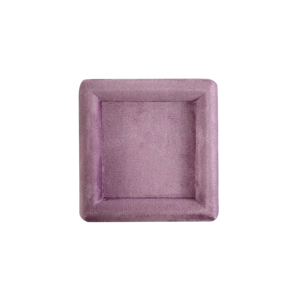 YGMNQAL Velvet Jewelry Tray Velvet Jewelry Display Tray, Flannelette Storage Box For Rings,Necklaces & Watches - For Jewelry Stores & Home Display