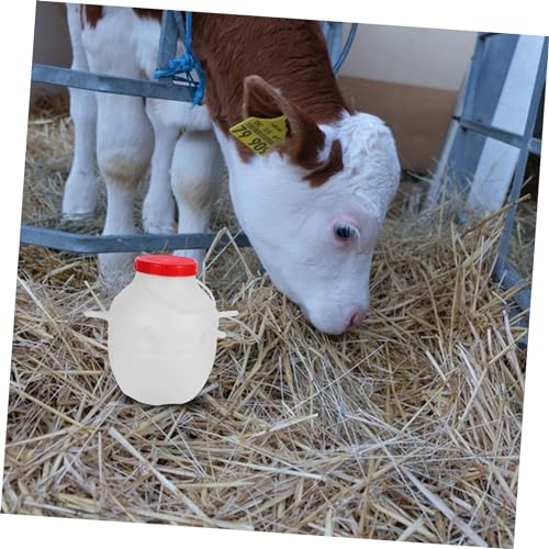 Biberon lait de chèvre robuste pour alimentation saine du bétail