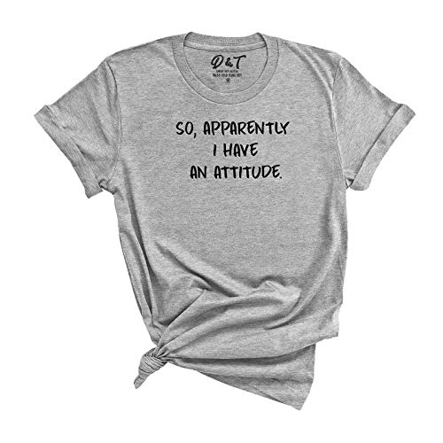 Image of D&T So Apparently Funny Saying Womens T Shirt Quote Ladies UK Plus Size 8-24 Top Sports Grey 4XL