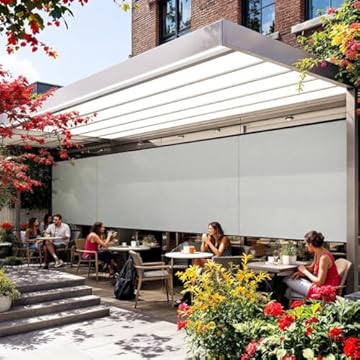 motorized canopy for pergola