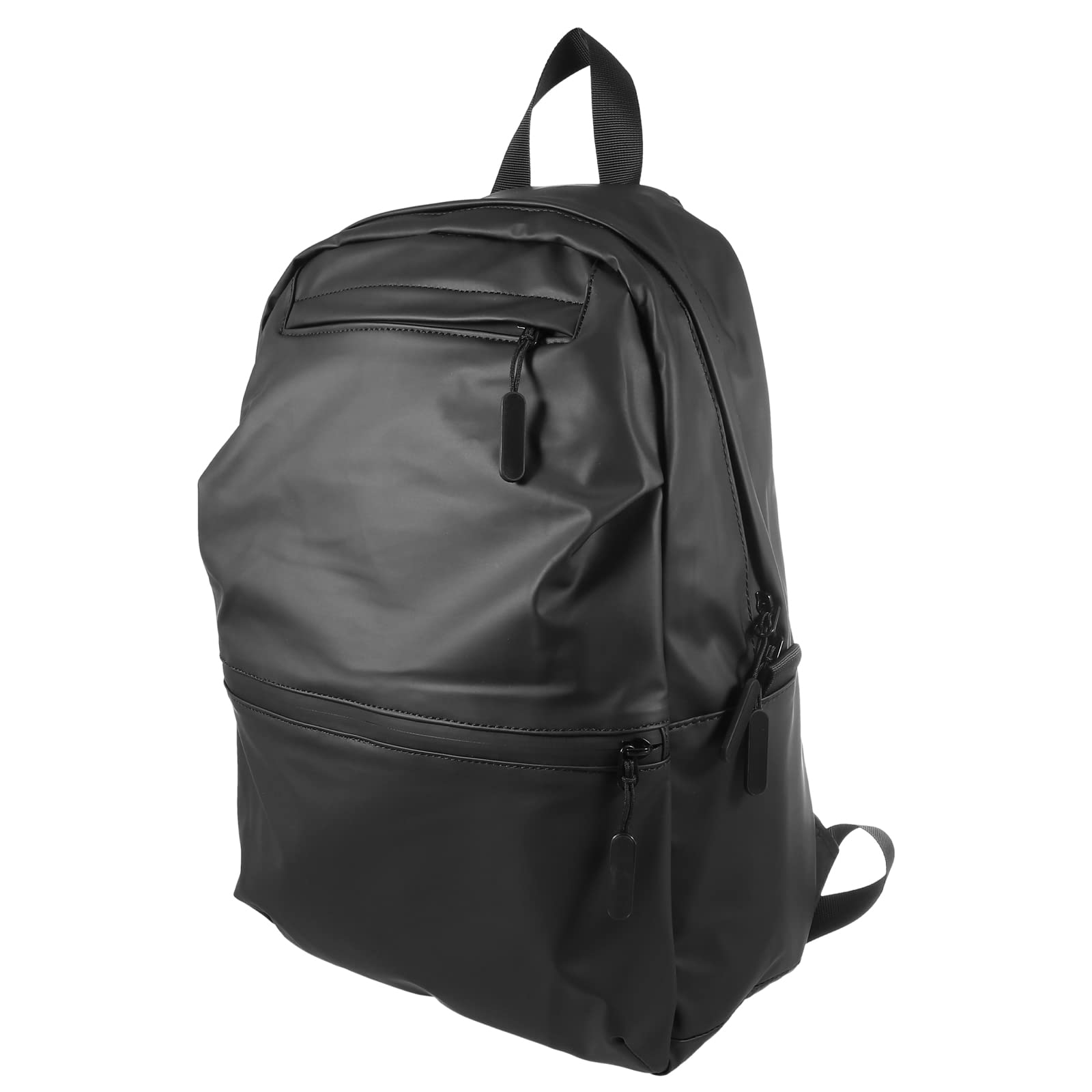 Zaino Porta Computer Grande Capacità in Nylon Nero Festa Scuola Decor