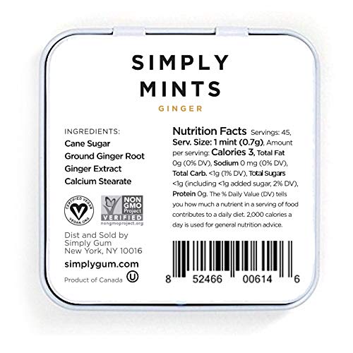 Simply Mints (Ginger, 30 Count (1 Tin)) - image 2