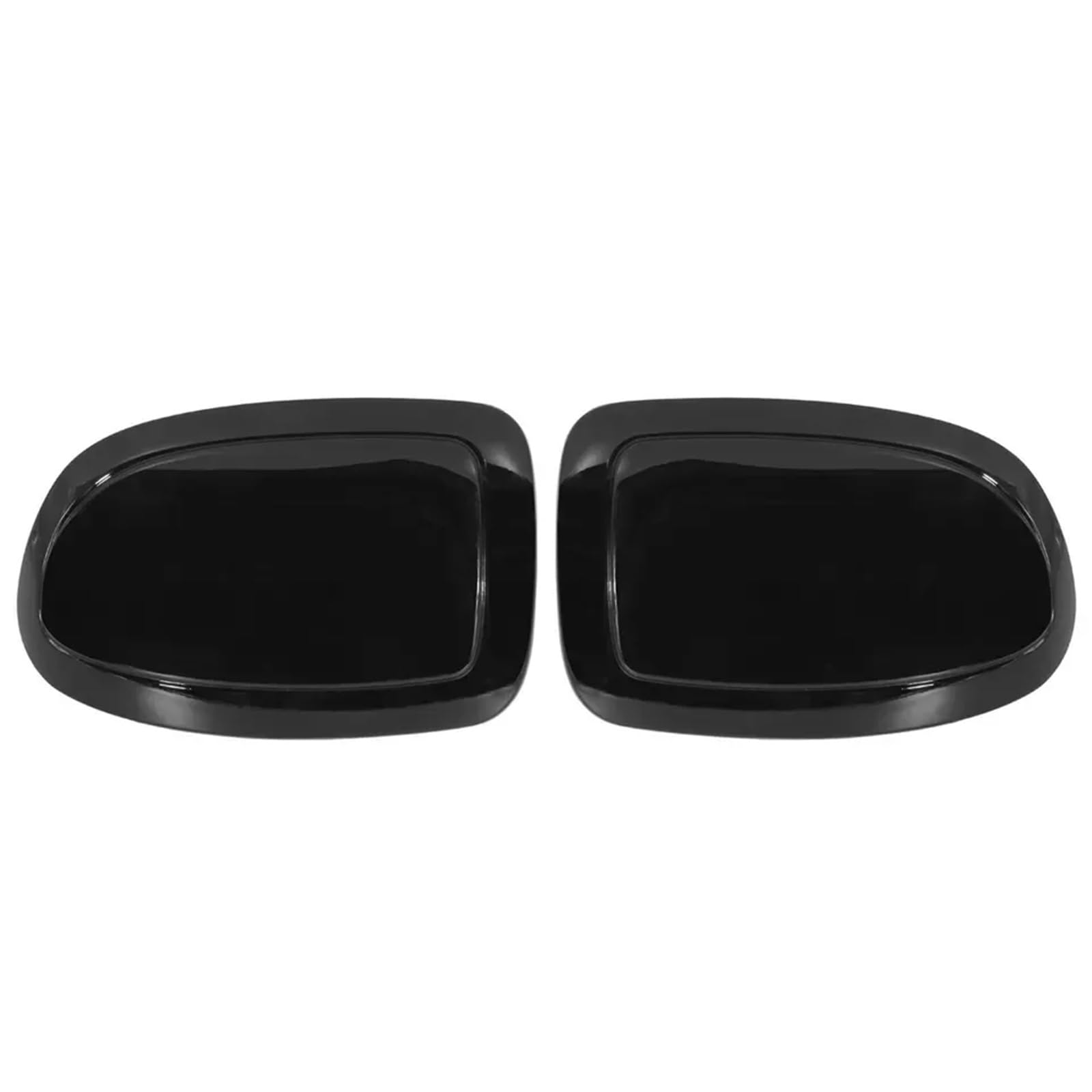 Side Mirror Covers Fits for Chevrolet For Avalanche 2500 2002 2003 2004 2005 2006 Car Rearview Side Door Mirror Cover Caps(Silver)(Black)