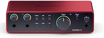 美品 Focusrite Scarlett 2i2 オーディオインターフェイス Amazon.co.jp: Focusrite Scarlett 2i2 オーディオ