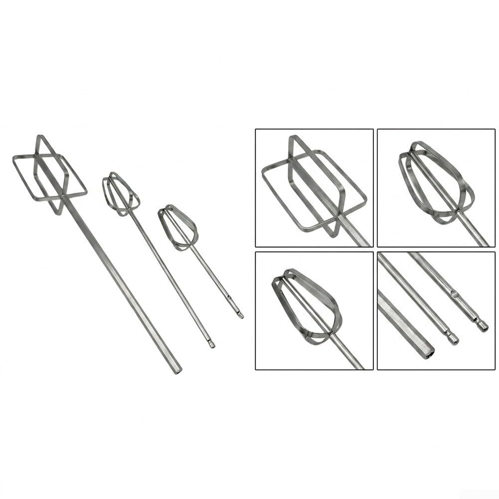 Mezclador para mortero Yeso para acero Inoxidable 40cm Mezclador