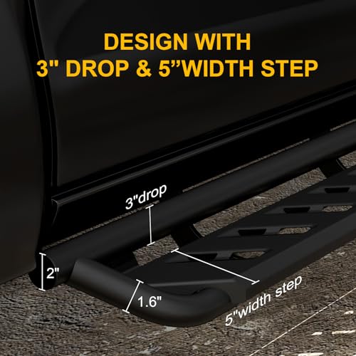 Estribo Drop Running Board para Chevy Silverado 2019-2026 miniatura 5