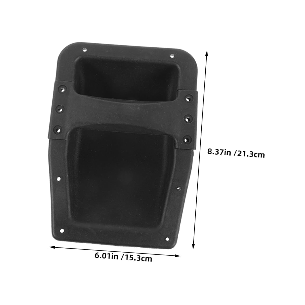 Abaodam 5pcs Speaker Side Handle Replacement for Audio Equipment Plastic Design for Stage Use Comfortable Grip for for Amplifiers and Speaker Cases