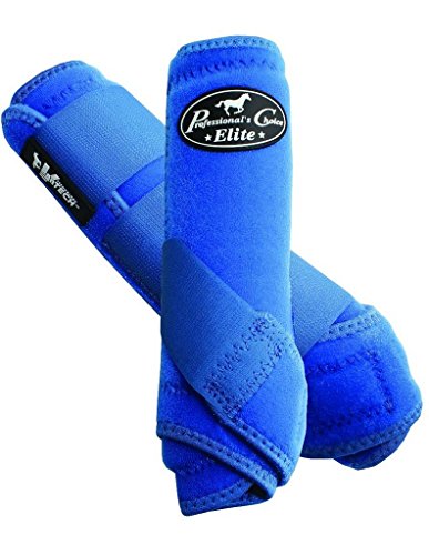 Professionals Choice Equine Sports Medicine Ventech Elite Leg Boot Value Pack, Set of 4 (Medium, Royal Blue)