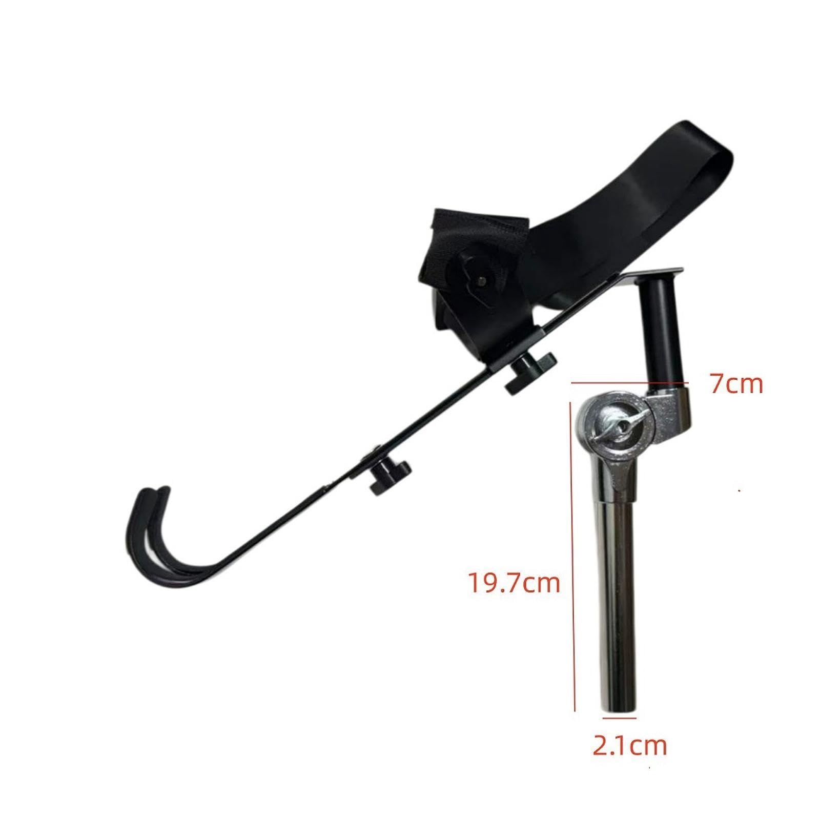 Supporto per Batteria Regolabile per Donne, Salvaspazio, Portatile, Accessori per Strumenti Musicali, con Tubo Da 21 Mm
