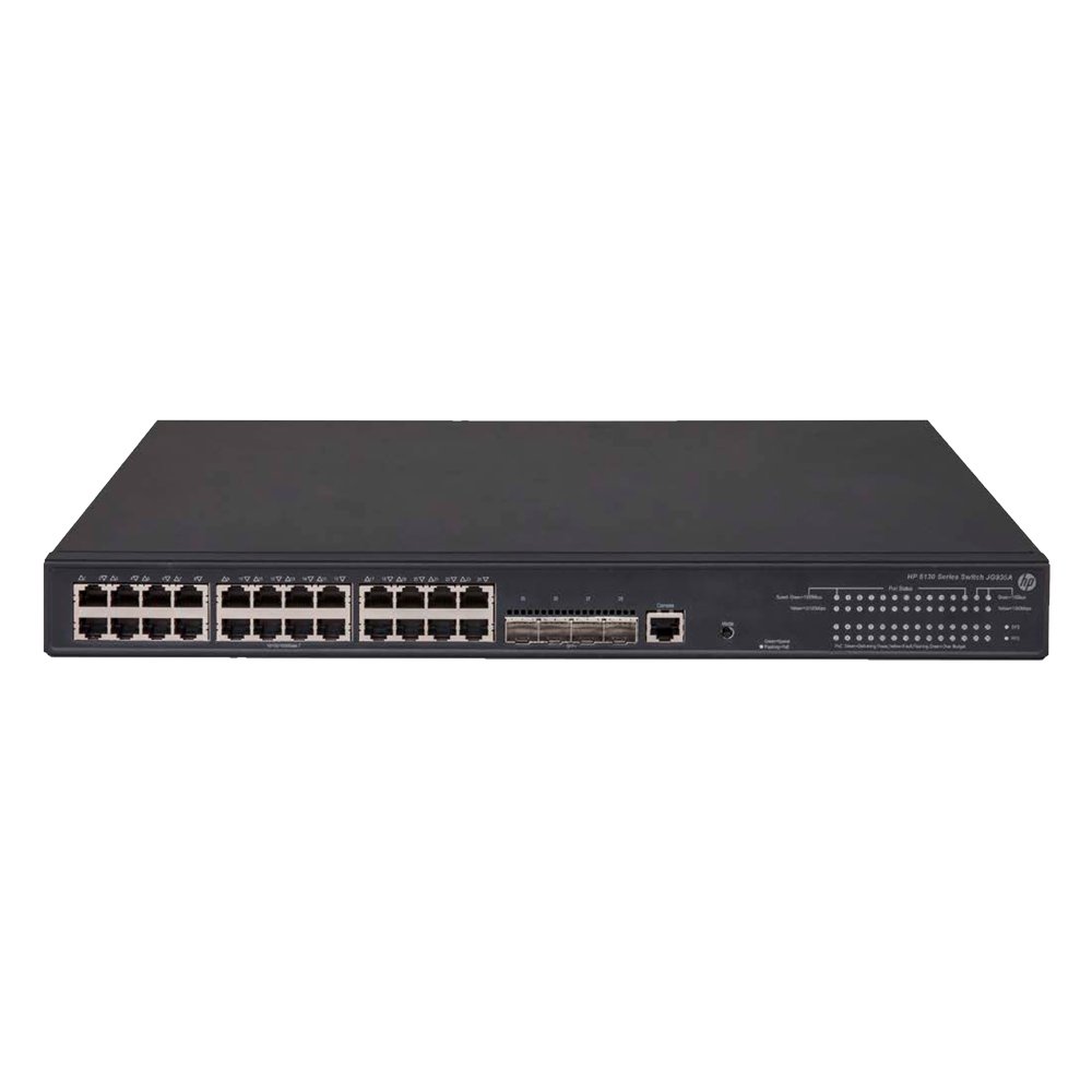 HP / Aruba FlexNetwork 5130 24G PoE+ 4SFP+ (370W) EI Switch - 24 Port Managed Ethernet Switch