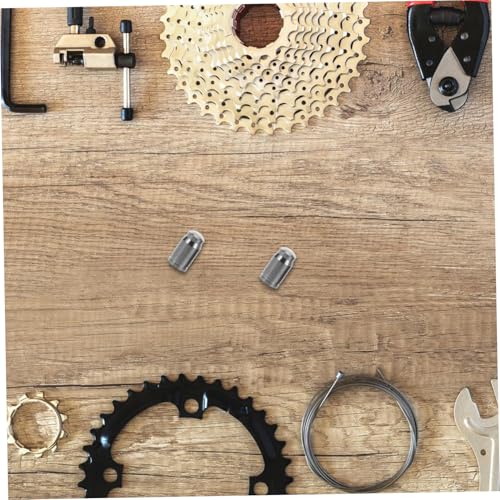 Zerodeko 2pcs Tapas de Válvula para Bicicleta de Titanio para Válvulas de Bicicletas de Montaña y Carretera miniatura 5