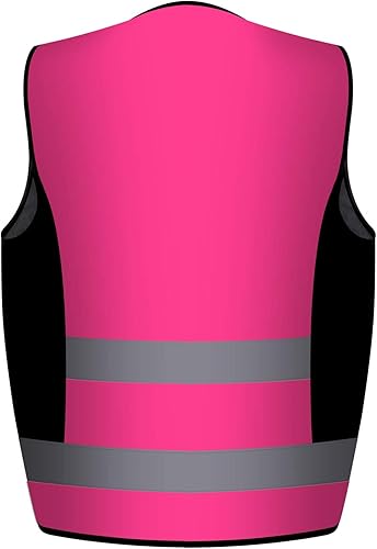 Miniatura 2 de Chaleco de seguridad tiras reflectantes chaleco de construcción brillante para mujer