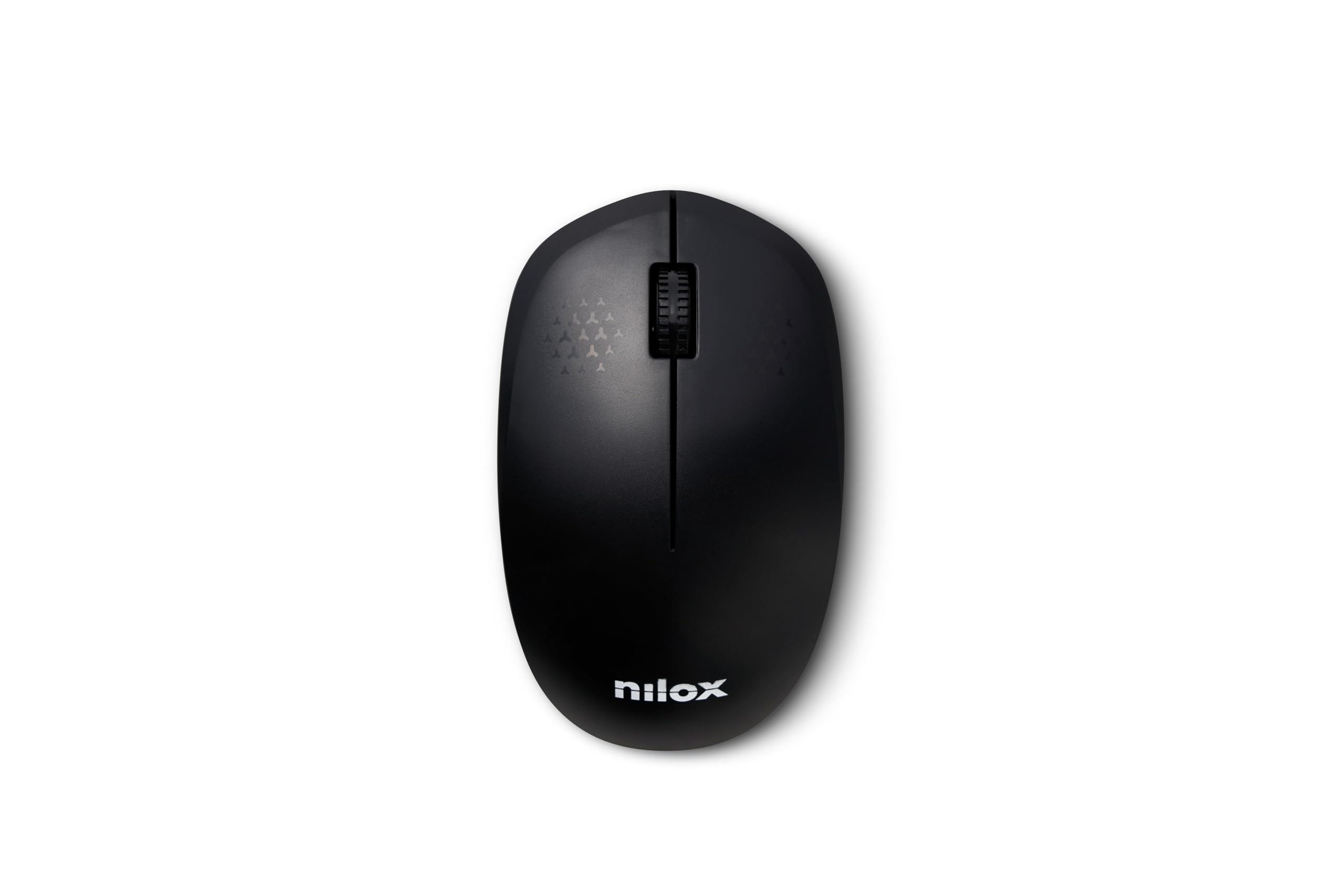 Nilox Kit Tastiera E Mouse Wireless - Layout Italiano, 10m Di Portata, 1600 DPI, Per PC E Mac