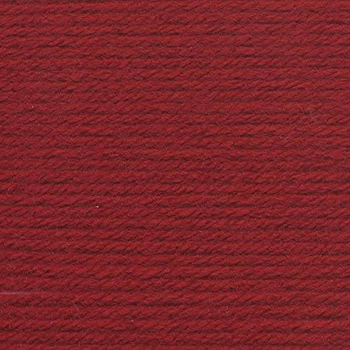 Image of Lion Brand Yarn (1 Skein) Vanna's Choice Yarn, Cranberry (Pack of 2)