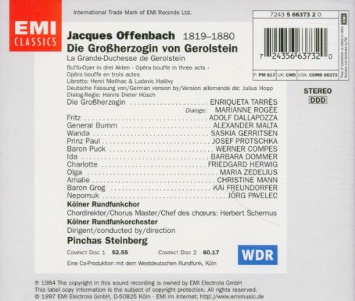 Grossherzogin Von Gerolstein