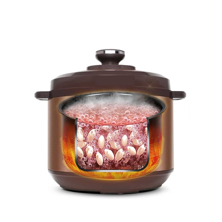 Amazon｜5L家庭用インテリジェント電気圧力鍋、ワンボタン減圧