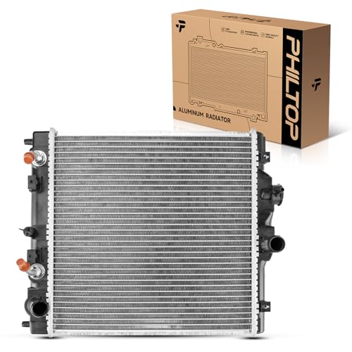 Image of PHILTOP Replacement Car Radiator for 1992-2000 Civic, 1993-1995 Civic del Sol 1.6L, 1993-1995 Civic del Sol 1.5L, 1996-1997 Civic del Sol CU1290