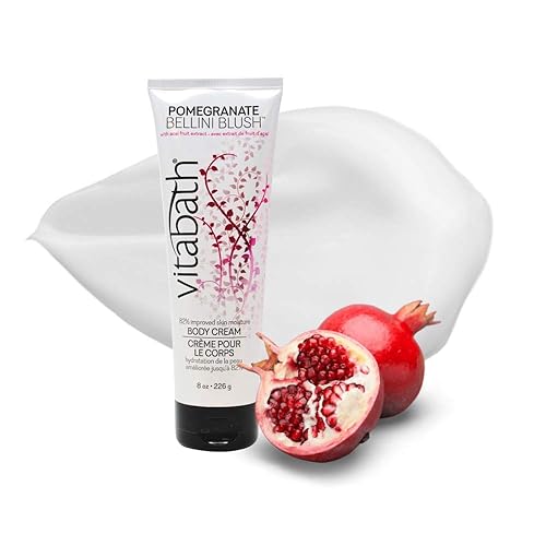 Miniatura 3 de Vitabath Pomegranate Bellini Blush Crema corporal hidratante  Hidratación calmante Cuidado de la piel con vitaminas y nutrientes  Reponer toda la