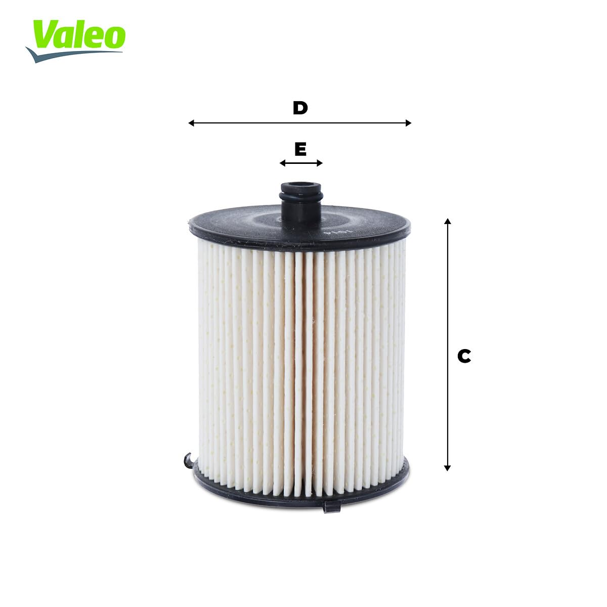 Valeo Filtro Diesel para Coches 587106, Filtro Combustible