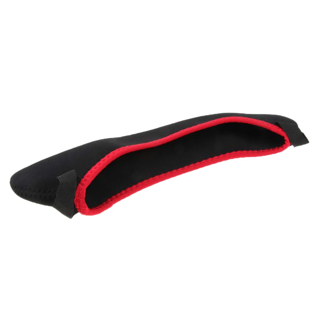 perfk Protettiva AntiGraffio Tappo Coperchio per Cannocchiale Telescopico, Nero Rosso