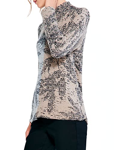 NIC+ZOE Women's Cozy Up Stamped Turtleneck2