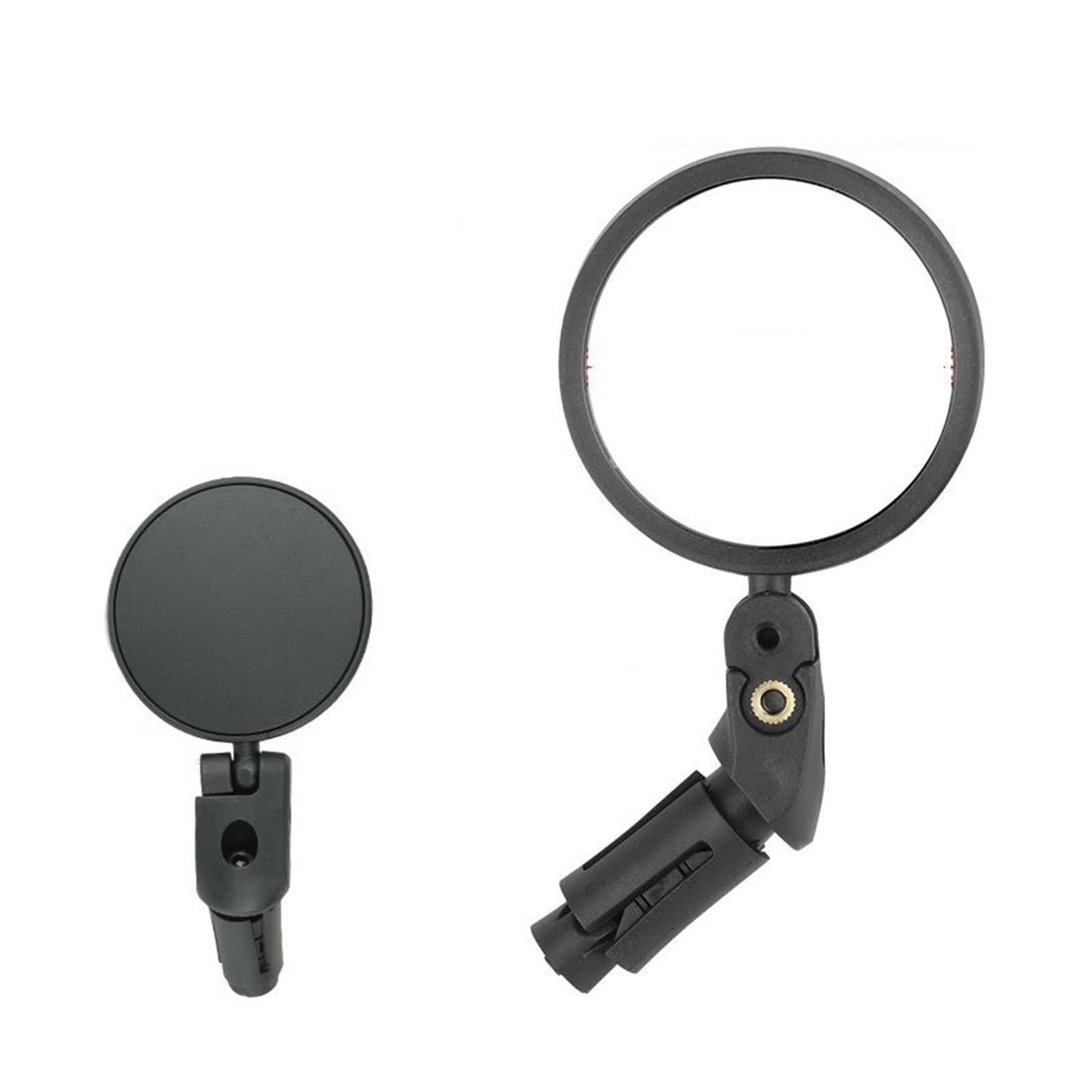 Espejo retrovisor para Bicicleta, 1 Pieza, Universal, Montaje Izquierdo y Derecho, acrílico, Lente Convexa o Plana, Ajustable, ángulo de visión, Reflector, Espejo retrov